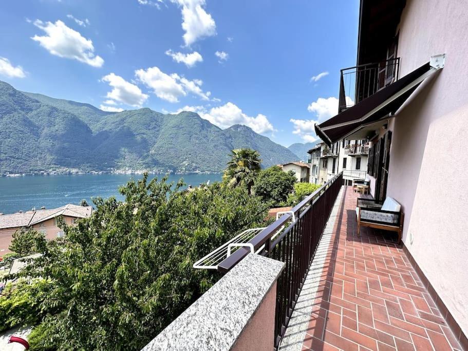 3Br Villetta Con Panoramica Sul Lago Nesso Εξωτερικό φωτογραφία